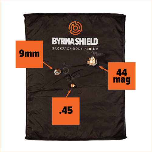 Byrna Shield Bullet Resistant Backpack Body Armor -  11"X14" Insert Byrna Shield Bullet Resistant Backpack Body Armor -  11"X14" Insert