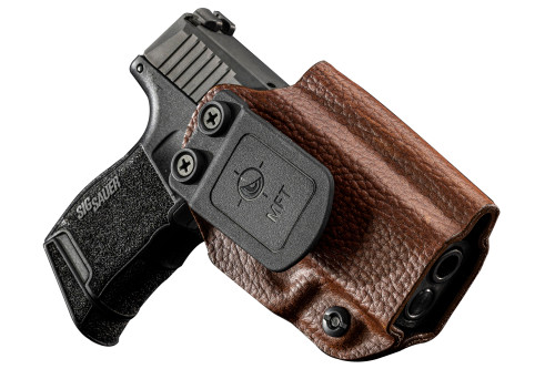 Mission First Tactical Sig Sauer P365 - Hybrid Leather/Boltaron - Appendix - OWB/IWB Holster - Ambidextrous Mission First Tactical Sig Sauer P365 - Hybrid Leather/Boltaron - Appendix - OWB/IWB Holster - Ambidextrous