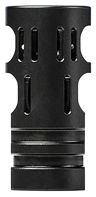 Aero Precision APVG200001A VG6 Gamma 556 Muzzle Device - 5.56x45mm NATO 1/2"-28 tpi, Black Stainless Steel, 2 Port Brake Aero Precision APVG200001A VG6 Gamma 556 Muzzle Device - 5.56x45mm NATO 1/2"-28 tpi, Black Stainless Steel, 2 Port Brake