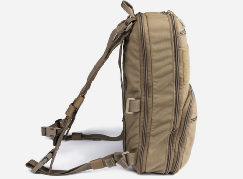 Haley Strategic Partners Flatpack Plus - Coyote Brown - 1400 Cubic Inches Fully Expanded Haley Strategic Partners Flatpack Plus - Coyote Brown - 1400 Cubic Inches Fully Expanded