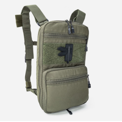 Haley Strategic Partners Flatpack 2.0 - Ranger Green - Includes Shoulder Straps and Side Straps For D3CR Attachment Haley Strategic Partners Flatpack 2.0 - Ranger Green - Includes Shoulder Straps and Side Straps For D3CR Attachment