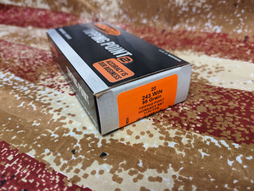 HSM Ammo Tipping Point .243 Win 95 Grain Hornady SST - 20 Rounds per Box HSM Ammo Tipping Point .243 Win 95 Grain Hornady SST - 20 Rounds per Box