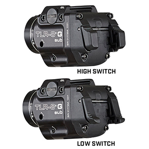 Streamlight TLR-8G Sub for the Sig P365/XL - White LED with Green Laser, 500 Lumens, Anodized Black Finish Streamlight TLR-8G Sub for the Sig P365/XL - White LED with Green Laser, 500 Lumens, Anodized Black Finish