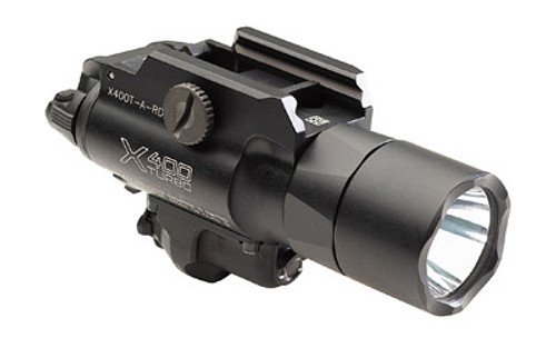Surefire X400 Turbo Weaponlight w/ Green Laser - Fits Pistol and Picatinny, 1000 Lumens, Green Laser, Matte Black Finish Surefire X400 Turbo Weaponlight w/ Green Laser - Fits Pistol and Picatinny, 1000 Lumens, Green Laser, Matte Black Finish