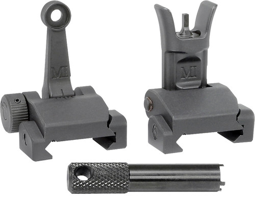 Midwest Industries Combat Rifle Sight Set with A2 Front Sight Tool Midwest Industries Combat Rifle Sight Set with A2 Front Sight Tool