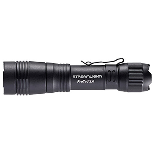 Streamlight Protac 2.0 Rechargeable Flashlight - 2,000 Lumens, Anodized Black Finish, Includes SL-B50 Battery Pack and USB-C Charging Cable Streamlight Protac 2.0 Rechargeable Flashlight - 2,000 Lumens, Anodized Black Finish, Includes SL-B50 Battery Pack and USB-C Charging Cable