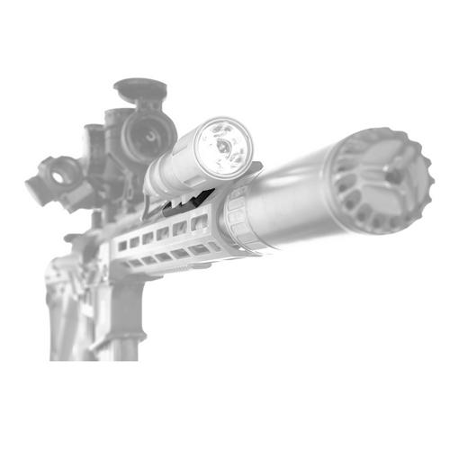 Haley Strategic Thorntail X Inline Light Mount for Most Surefire/Streamlight/Cloud Defensive/Modlite/Arasaka/Odin Weaponlights - Fits M-LOK, Anodized Black Finish Haley Strategic Thorntail X Inline Light Mount for Most Surefire/Streamlight/Cloud Defensive/Modlite/Arasaka/Odin Weaponlights - Fits M-LOK, Anodized Black Finish