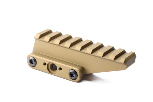 Unity Tactical FAST™ Absolute Riser - Absolute Co-witness to 2.26" Optical Height - FDE