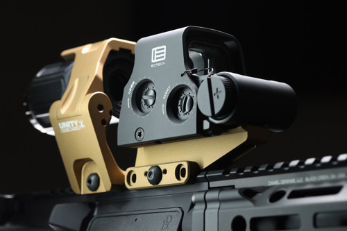 Unity Tactical FAST Absolute Riser - Absolute Co-witness to 2.26" Optical Height - FDE Unity Tactical FAST Absolute Riser - Absolute Co-witness to 2.26" Optical Height - FDE