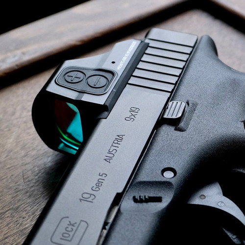 C&H Precision V4 MIL/LEO Adapter Trijicon RMR / SRO Holosun 407C / 507C / 508C / 508T Fits GLOCK MOS Adapter Plate - Anodized Black Finish, Includes Mounting Hardware C&H Precision V4 MIL/LEO Adapter Trijicon RMR / SRO Holosun 407C / 507C / 508C / 508T Fits GLOCK MOS Adapter Plate - Anodized Black Finish, Includes Mounting Hardware
