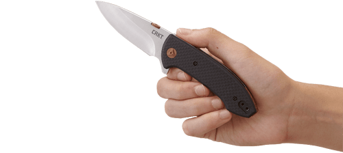 CRKT Eric Ochs Avant Flipper Knife - 3.175" Satin Drop Point Blade, Carbon Fiber Handles - 4620 CRKT Eric Ochs Avant Flipper Knife - 3.175" Satin Drop Point Blade, Carbon Fiber Handles - 4620