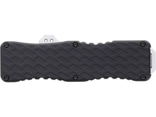 Schrade Beta Class Uproar Double Action AUTO OTF Knife - 3" Satin Spear Point D2 Blade, Black Aluminum Handles - 1135967