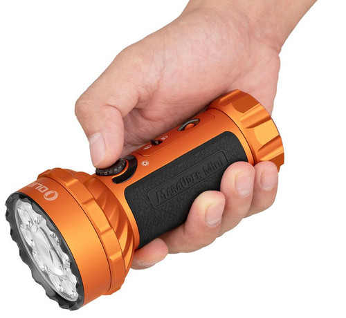 Olight Marauder Mini Variable-Output Rechargeable LED Floodlight - 7,000 Max Lumens, Orange Olight Marauder Mini Variable-Output Rechargeable LED Floodlight - 7,000 Max Lumens, Orange