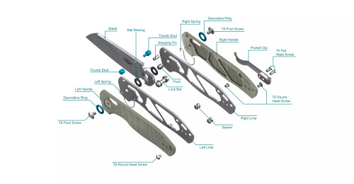 Olight Oknife Rubato 2 Folding Knife - 2.93" Dark Stonewashed 154CM Sheepsfoot Blade, OD Green Micarta Handles Olight Oknife Rubato 2 Folding Knife - 2.93" Dark Stonewashed 154CM Sheepsfoot Blade, OD Green Micarta Handles