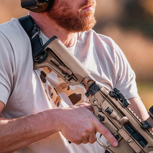 Magpul MAG1242-FDE MOE SL-M Carbine Stock Flat Dark Earth Synthetic for Mil-Spec AR-Platform Magpul MAG1242-FDE MOE SL-M Carbine Stock Flat Dark Earth Synthetic for Mil-Spec AR-Platform
