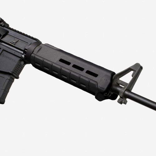 Magpul Industries MOE M-LOK Mid Length Handguard - Fits AR-15, Polymer Construction, Features M-LOK Slots, Black Magpul Industries MOE M-LOK Mid Length Handguard - Fits AR-15, Polymer Construction, Features M-LOK Slots, Black