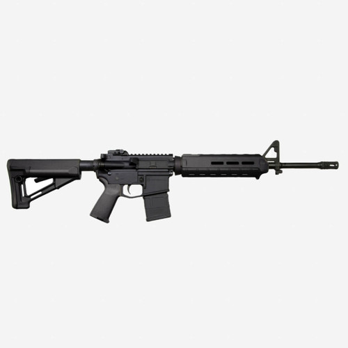 Magpul Industries MOE M-LOK Mid Length Handguard - Fits AR-15, Polymer Construction, Features M-LOK Slots, Black Magpul Industries MOE M-LOK Mid Length Handguard - Fits AR-15, Polymer Construction, Features M-LOK Slots, Black
