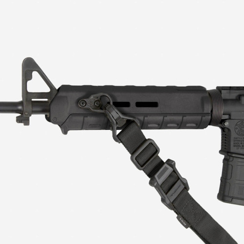 Magpul Industries MOE M-LOK Mid Length Handguard - Fits AR-15, Polymer Construction, Features M-LOK Slots, Black Magpul Industries MOE M-LOK Mid Length Handguard - Fits AR-15, Polymer Construction, Features M-LOK Slots, Black