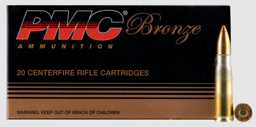 PMC 762A Bronze 7.62x39mm 123 gr Full Metal Jacket (FMJ) - 20 Rounds per Box