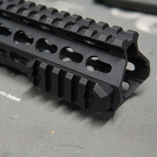 Aim Sports KMRS1 5 Slot KeyMod Picatinny Rail Panel - Black Anodized 6061-T6 Aluminum Aim Sports KMRS1 5 Slot KeyMod Picatinny Rail Panel - Black Anodized 6061-T6 Aluminum