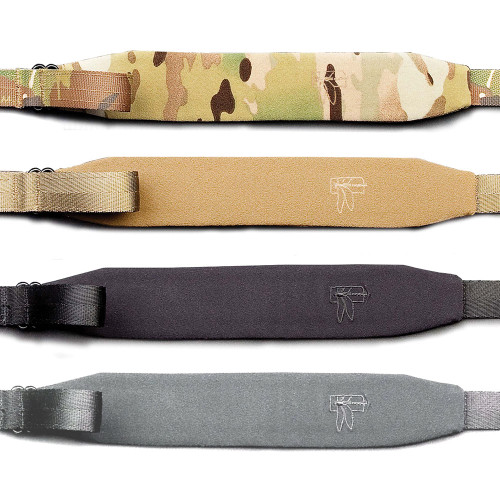 Haley Strategic D3 Padded Sling - Single or Two Point, Includes Two QD Swivels and Single Hand Quick Adjustment System, Black Haley Strategic D3 Padded Sling - Single or Two Point, Includes Two QD Swivels and Single Hand Quick Adjustment System, Black