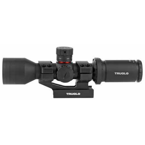 Truglo TRU-BRITE 30 Series Illuminated Tactical Rifle Scope - Includes Scope Mount, 3-9x42mm, Black - TG8539TL Truglo TRU-BRITE 30 Series Illuminated Tactical Rifle Scope - Includes Scope Mount, 3-9x42mm, Black - TG8539TL