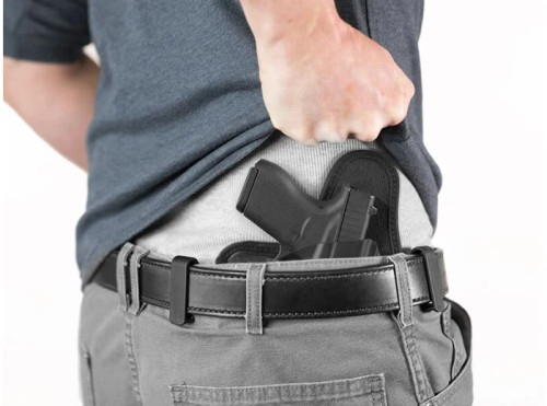 Alien Gear Holsters Cloak Tuck Inside Waistband Holster - Fits Glock 19/23/19X/44/45, Right Hand, Black