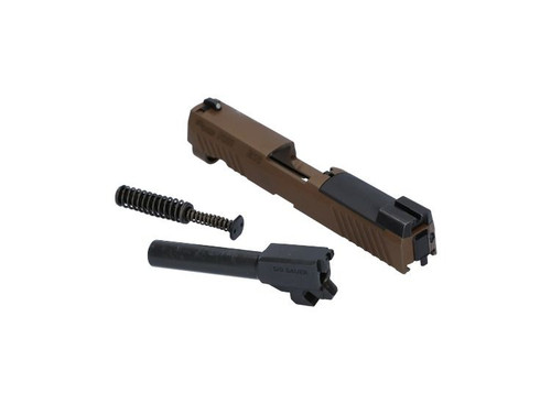 Sig Sauer P320-M18 9MM Caliber X-Change Kit - Coyote Finish, 1-17Rd & 2-21Rd Magazines, 3.9" Configuration