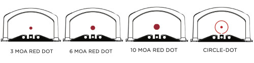 Sig Sauer ROMEO2 Fully Enclosed Micro Red Dot - Circle Dot Dual Reticle Sig Sauer ROMEO2 Fully Enclosed Micro Red Dot - Circle Dot Dual Reticle