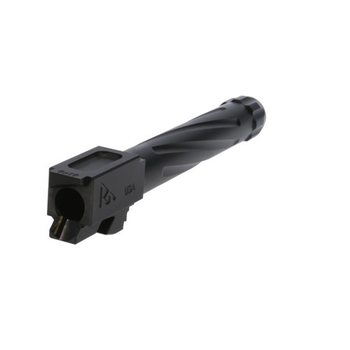 Rival Arms Match Grade Drop-In Threaded Conversion Barrel - 40 S&W to 9mm Conversion Barrel for Glock G22, Black PVD Finish Rival Arms Match Grade Drop-In Threaded Conversion Barrel - 40 S&W to 9mm Conversion Barrel for Glock G22, Black PVD Finish