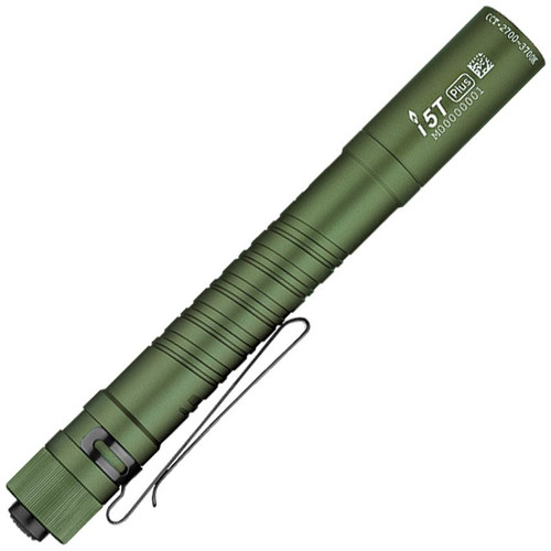Olight i5T Plus Helix EDC LED Flashlight - OD Green, 550 Max Lumens, Cool White Light Tempature Olight i5T Plus Helix EDC LED Flashlight - OD Green, 550 Max Lumens, Cool White Light Tempature