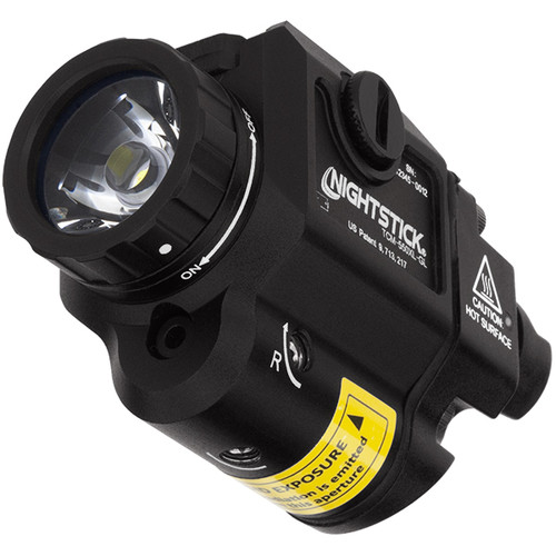 Nightstick TCM-550XL-GL Compact Weapon-Mounted Light w/Green Laser - 550 Lumens, 4,612 Candela, Black, IPX7 Waterproof Nightstick TCM-550XL-GL Compact Weapon-Mounted Light w/Green Laser - 550 Lumens, 4,612 Candela, Black, IPX7 Waterproof