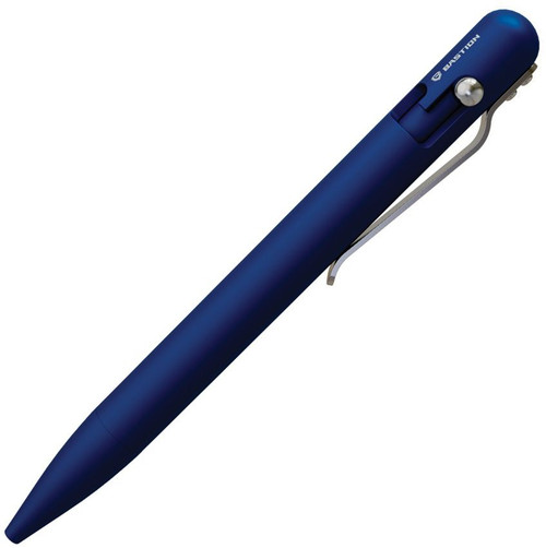 Bastion Gear Bolt Action Pen Aluminum - Blue