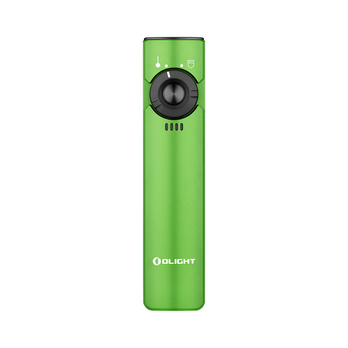 Olight Arkfeld Rechargeable Flat EDC Flashlight - Lime Green, 1000 Max Lumens, Cool White LED