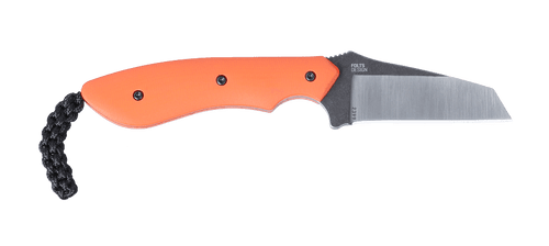 CRKT 2399 Folts S.P.I.T. Fixed Blade Neck Knife - 2.15" Two-Tone Reverse Tanto Blade, Orange G10 Handles, Thermoplastic Sheath CRKT 2399 Folts S.P.I.T. Fixed Blade Neck Knife - 2.15" Two-Tone Reverse Tanto Blade, Orange G10 Handles, Thermoplastic Sheath