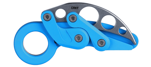 CRKT 4041T Kinematic Provoke Folding Karambit Trainer - 2.47" 420J2 Unsharpened Blade, Blue Grivory Handles CRKT 4041T Kinematic Provoke Folding Karambit Trainer - 2.47" 420J2 Unsharpened Blade, Blue Grivory Handles
