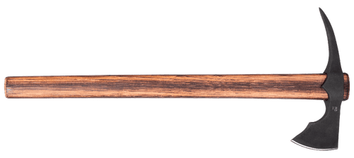 CRKT Elmer Roush ODR Tomahawk - 1055 Carbon Steel, 21" Overall, Burnt Tennessee Hickory Handle CRKT Elmer Roush ODR Tomahawk - 1055 Carbon Steel, 21" Overall, Burnt Tennessee Hickory Handle