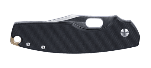 CRKT 5321 Jesper Voxnaes Pilar IV Folding Knife - 3.09" D2 Satin Clip Point Plain Blade, Black G10 and Stainless Steel Handles CRKT 5321 Jesper Voxnaes Pilar IV Folding Knife - 3.09" D2 Satin Clip Point Plain Blade, Black G10 and Stainless Steel Handles