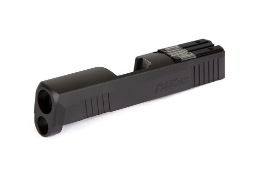 Sig Sauer P365 Non-Ported SAS Slide Assembly - 3.1", Flush-Mounted FT Bullseye Fiber-Tritium Night Sight, Black Nitron Finish Sig Sauer P365 Non-Ported SAS Slide Assembly - 3.1", Flush-Mounted FT Bullseye Fiber-Tritium Night Sight, Black Nitron Finish