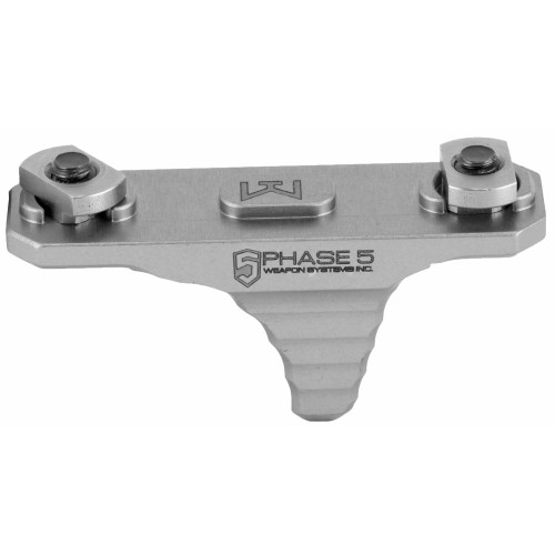 Phase 5 Weapon Systems Mini Hand Stop - M-LOK, Grey Finish Phase 5 Weapon Systems Mini Hand Stop - M-LOK, Grey Finish