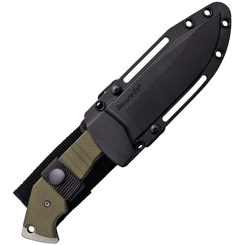 Cold Steel 14AKA AK-47 Field Knife Fixed Blade - 5.5" CPM-3V Stonewashed Blade, OD Green G10 Handles, Secure-Ex Sheath Cold Steel 14AKA AK-47 Field Knife Fixed Blade - 5.5" CPM-3V Stonewashed Blade, OD Green G10 Handles, Secure-Ex Sheath