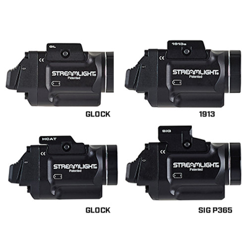 Streamlight TLR-8 G Sub Compact Rail-Mounted Tactical Light with Green Laser -  Glock 43x/48 MOS - Black Finish Streamlight TLR-8 G Sub Compact Rail-Mounted Tactical Light with Green Laser -  Glock 43x/48 MOS - Black Finish