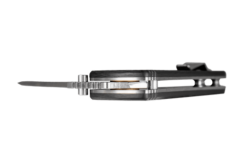 Zac Brown's Southern Grind Bad Monkey Folding Knife - 4.0" 14C28N  Drop Point Blade, Black Carbon Fiber Handles Zac Brown's Southern Grind Bad Monkey Folding Knife - 4.0" 14C28N  Drop Point Blade, Black Carbon Fiber Handles