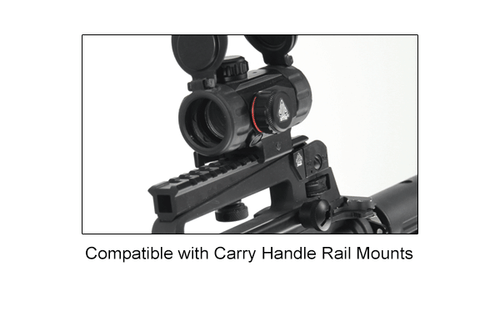UTG Pro Detachable Carry Handle - Fits AR-15, Black Anodized Finish UTG Pro Detachable Carry Handle - Fits AR-15, Black Anodized Finish