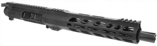 TacFire BU9MM10 Complete 9mm Upper Assembly - 10" Black Nitride Barrel, Black Anodized 7075-T6 Aluminum Receiver & M-LOK Handguard for AR-Platform Includes Bolt Carrier Group