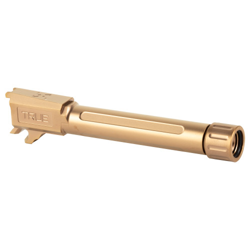 True Precision 9MM Threaded Barrel for the Sig P365XL - Copper TiCN Finish, Includes Thread Protector True Precision 9MM Threaded Barrel for the Sig P365XL - Copper TiCN Finish, Includes Thread Protector