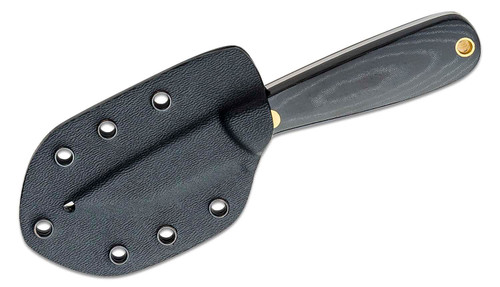 Brisa EnZo Necker 70 Fixed Blade Knife - 2.75" Sandvik 12C27 Scandi Grind Blade, Black Micarta Handles, Kydex Sheath - BRI9807 Brisa EnZo Necker 70 Fixed Blade Knife - 2.75" Sandvik 12C27 Scandi Grind Blade, Black Micarta Handles, Kydex Sheath - BRI9807