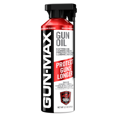 Real Avid Gun Max Gun Oil - Aerosol, 12oz Can