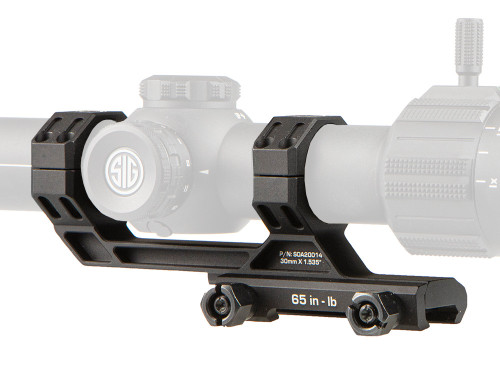 Sig Sauer TANGO-MSR 1-10X26mm Rifle Scope FFP - First Focal Plane, 34mm Maintube, MSR-BDC10 Illuminated MOA Reticle, Black, Includes ALPHA-MSR Cantilvered Mount Sig Sauer TANGO-MSR 1-10X26mm Rifle Scope FFP - First Focal Plane, 34mm Maintube, MSR-BDC10 Illuminated MOA Reticle, Black, Includes ALPHA-MSR Cantilvered Mount