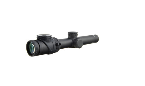 Trijicon AccuPoint 1-6x24 Riflescope - TR25-C-200091 - Amber Triangle Post Reticle, Tritium / Fiber Optics Illuminated